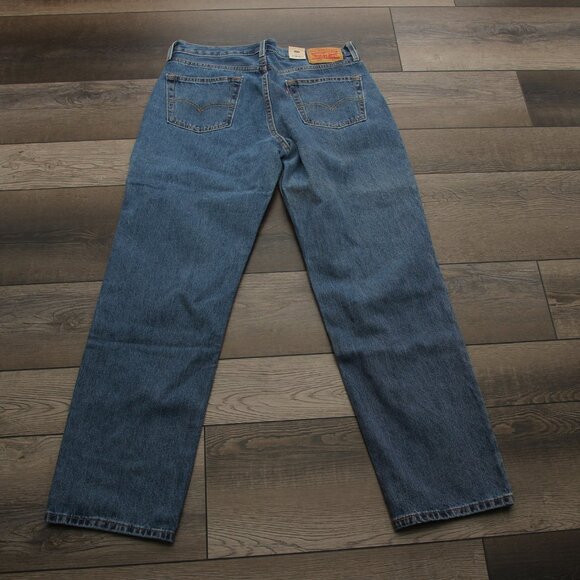 Levi’s 550 Relaxed Fit Jeans Men’s 34x34 NWT Classic Blue Denim Straight *Read - Picture 5 of 8
